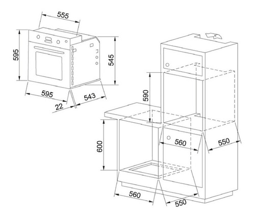 Imagen 2 de 5 de Horno Eléctrico Spar Franke Gn 82