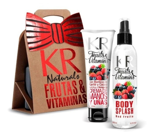 Pack Karina Rabolini Dúo Crema Y Body Frutas & Vitaminas