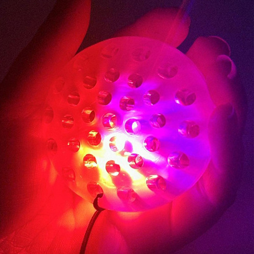 Faixa De Pulso Bola Pulseira Brinquedo Piscando Dedo Rosa