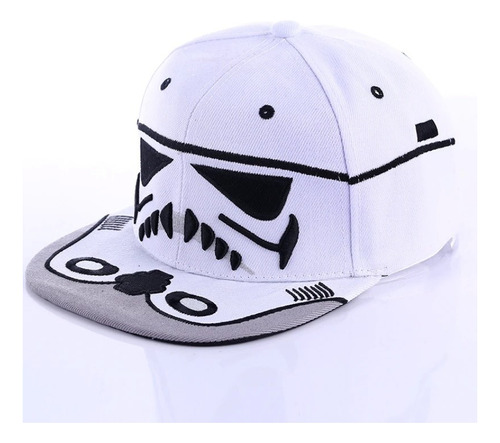 Gorra Stormtrooper Star Wars Visera Plana Snapback