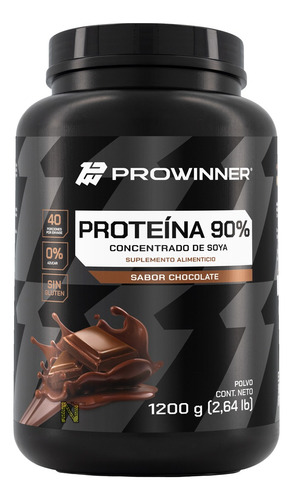 Proteina De Soya 90% (chocolate 1200 Gr) Prowinner