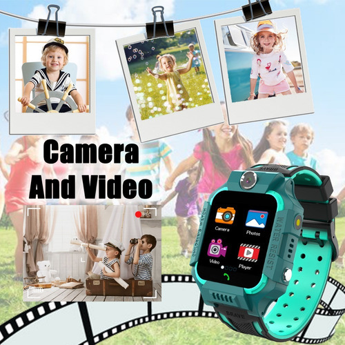 Smartwatch Pthtechus Y19 Con Música Y Juegos Para Niños Color De La Caja Azul
