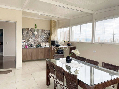 Imagem 4 de 14 de Linda Cobertura Fatto Passion 130m² 4dormitórios 1suíte 2vgs