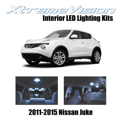 Xtremevision Interior Led Para Nissan Juke 2011-2015 (6 Piez