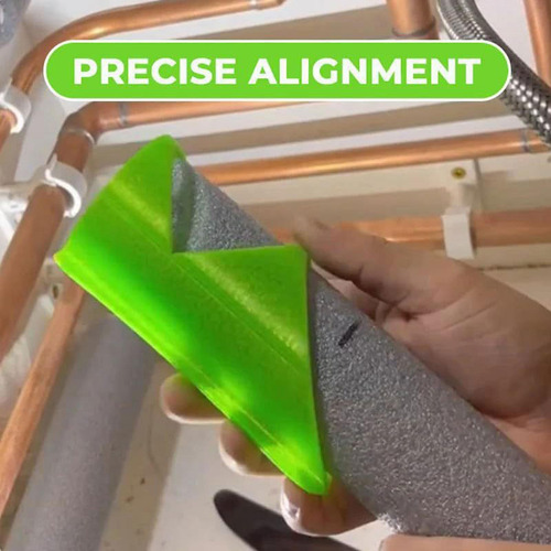 6 Peças Ferramenta De Corte De Tubulação De Espuma Verde