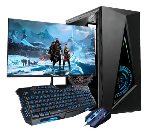 PC Gamer AMD Ryzen A8 9600 32GB DDR4 HD 1TB RGB Windows 10 Pro