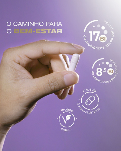 Simfort Probiótico Vitafor 60 Sachês