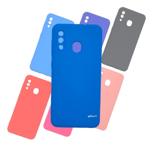 Funda Para Samsung A20 Y A30 De Silicona Con Felpa Flexible