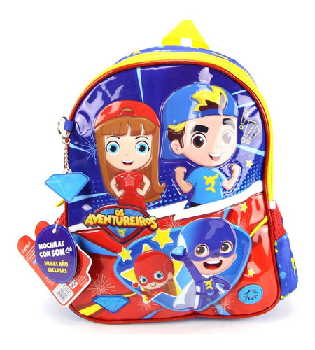 Mochila De Costas Infantil Luccas Neto Com Som Clio Ln3236b