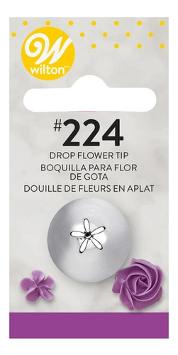 Duya Flor De Gota / Boquilla #224 Wilton