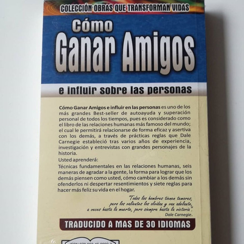 Cómo Ganar Amigos E Influir Sobre Las Personas Original