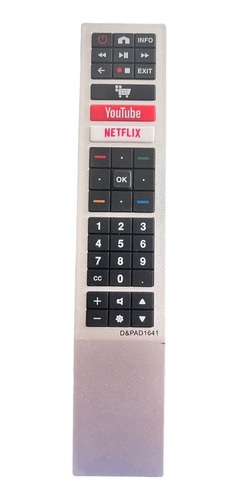 Control Remoto Compatible Para Televisor Aoc Smart Tv Ad1641