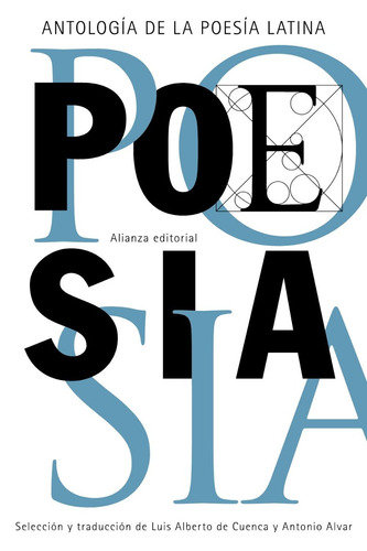 Antología De La Poesía Latina, Cuenco / Albar, Ed. Alianza