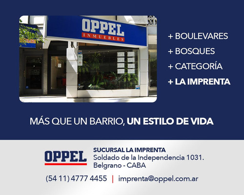 Oppel | Terreno En Venta | Belgrano Capital Federal | Cod: