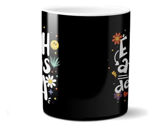 Caneca Xícara Porcelana Presente Meme Vish Atr De Eita P