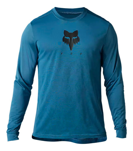 Jersey Fox Para Hombre Modelo Ranger Dark Slate Blue Mtb