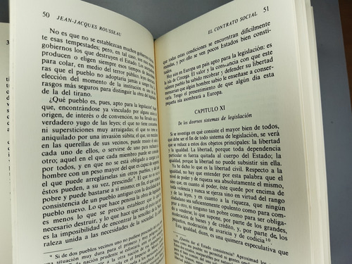 Libro El Contrato Social Tomo 2 Jean-jacques Rousseau 190sv8 (Usado)
