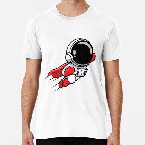 Remera Lindo, Astronauta, Super Héroe, Vuelo, Caricatura ALG