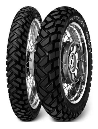 Par Pneus Metzeler Enduro 3 90/90-21+120/80-18