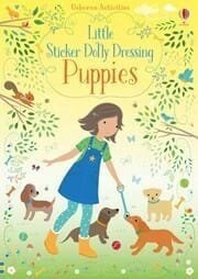 Puppies - Little Sticker Dolly Dressing - Usborne Kel Edic*-