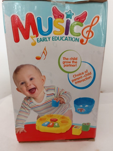 Juguete Didáctico Para Bebés Con Luz Y Música