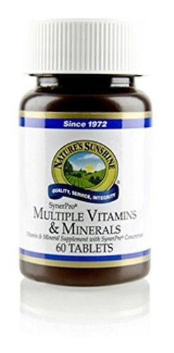 Múltiples Vitaminas Y Minerales, Synerpro (60)