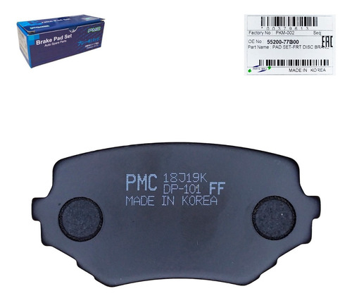 Imagen 3 de 5 de Pastillas Delanteras Grand Vitara Xl5 Xl7 Original