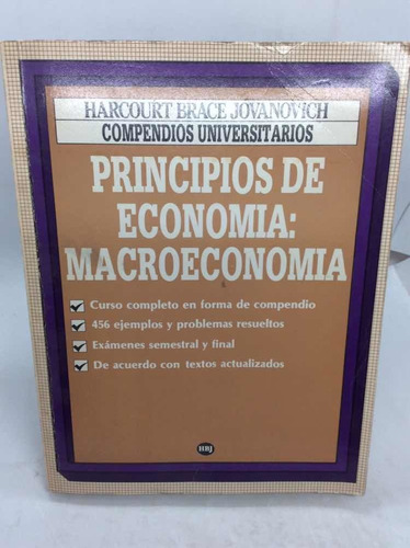 Principios De Economía: Macroeconomía - Harcourt Brace J