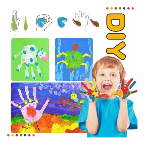 Divertido Juguete Montessori For Dibujar Con Los Dedos