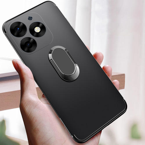 A Funda Para Tecno Spark 20 Pro Adsorbible Silicona Anillo