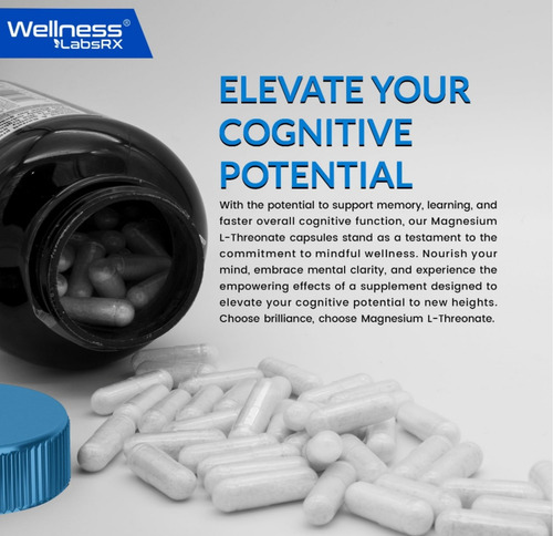 Magnesium L-threonate Wellness Labsrx Entrega Inmediata