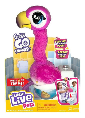 Brinquedo Little Live Pets Flamingo Gotta Go F00266 - Fun