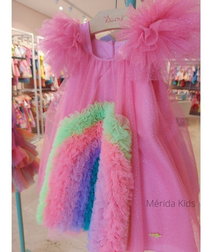 Vestido De Festa Infantil Luxo Mon Sucré Daphne 21002 Ateliê