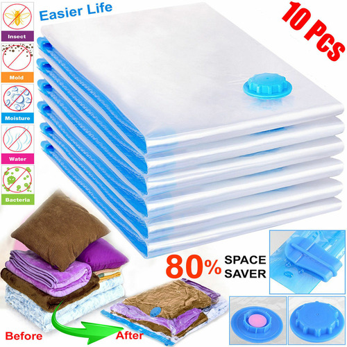 Organizador De Ropa Save Space, 10 Unidades