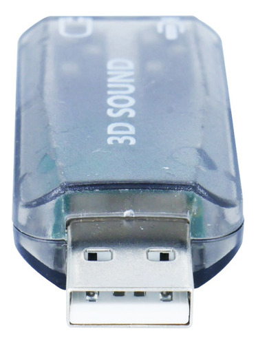 Placa De Sonido Usb Externa Audio 5.1 Surround 3d Todomicro