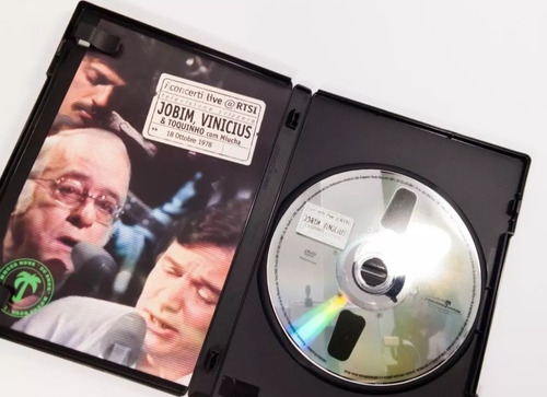 Dvd Jobim, Vinicius E Toquinho Com Miucha Original