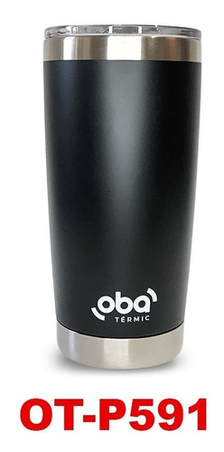 Imagem 2 de 10 de Copo Oba Térmic Para Bebida Quente Ou Gelada C/abridor 591ml