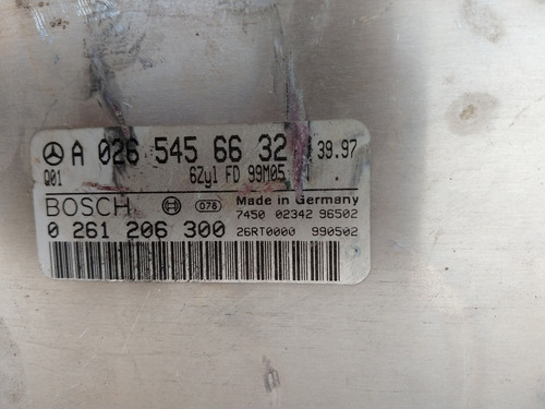 Computadora Ecu Ecm Motor Mercedes E320 Ml320 026 545 66 32 (Usado)
