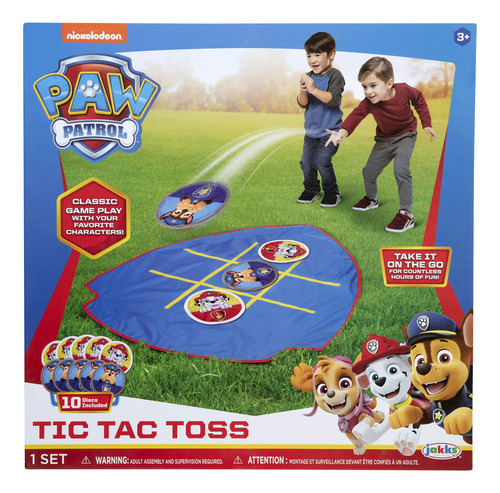Tic Tac Toss Game Paw Patrol Para Ambientes Internos E Exter