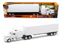 Comprar Kenworth W900 Caja Seca Todo Blanco New Ray Escala 1:43