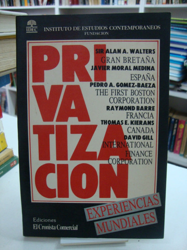 Privatizacion - Experiencias Mundiales - Cronista Comercial