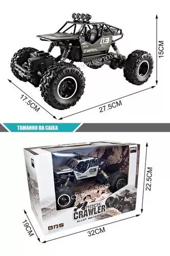 CARRO CONTROLE CRAWLER 4X4 - Vale a pena a compra? 