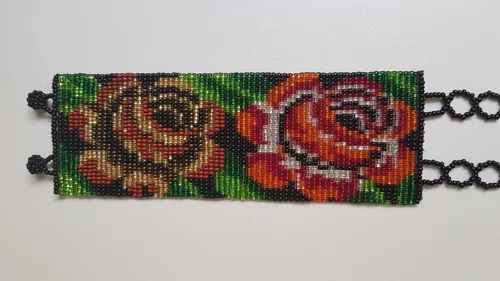 Pulsera Chaquira Flores Arte Huichol Artesania Mexicana 44 Pulsera Chaquira Flores Arte Huichol Artesania Mexicana 44