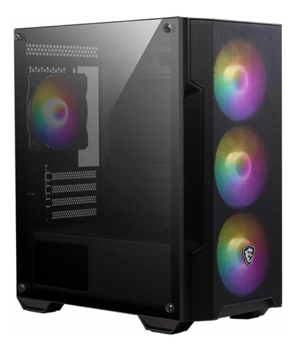 Case Gamer Msi Mag Force M100a 4 Fan Rgb Atx Gaming Hd Msi