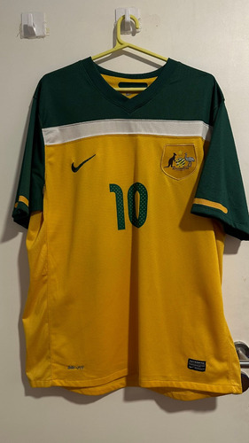 Camiseta Nike Australia Titular Mundial 2010 Harry Kewell