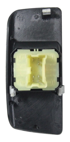 Imagem 2 de 4 de Botão E Moldura Vidro Elétrico Duplo Renault Clio 13 14 15