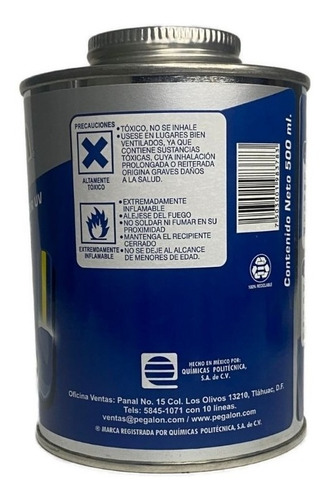 Imagen 3 de 3 de Pegamento Con Indicador Uv Para Cpvc 4 Botes De 250 Ml
