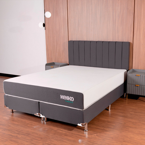 Colchão King Size 100% Espuma D33 25x193x203 Keiko Colchões