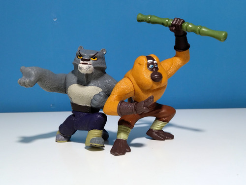 Muñecos Tai Lung Y Maestro Mono (kun Fu Panda) (Usado)
