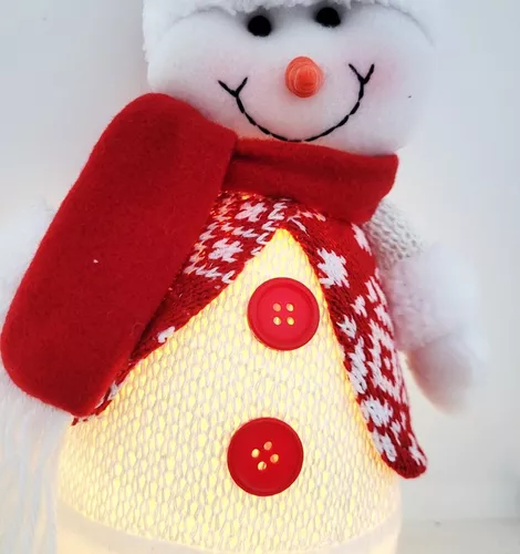 Jogo Papai Noel e Boneco de Neve em Resina com Luz led 19 cm em Promoção na  Americanas